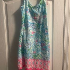 NWT size XS Lilly Pulitzer Adrianna Dress “What a Lovely place Engineered”